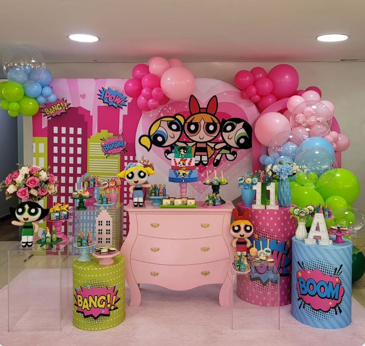 Festa infantil decorada com moldes
